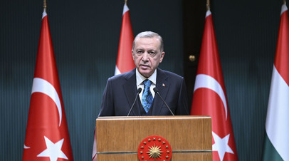 Эрдоган: Турция выступает за скорейшее установление мира между Россией и Украиной