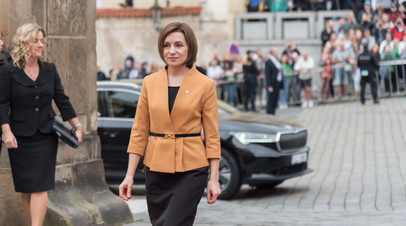 Санду призвала Запад вводить санкции против лиц, которые «дестабилизируют» Молдавию