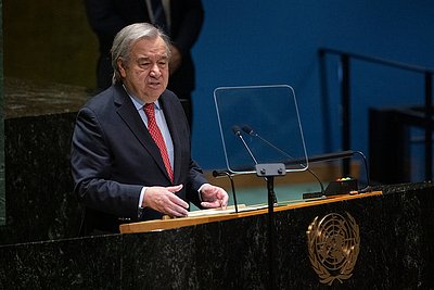 Генсек ООН предупредил о «сдвиге тектонических плит геополитики»