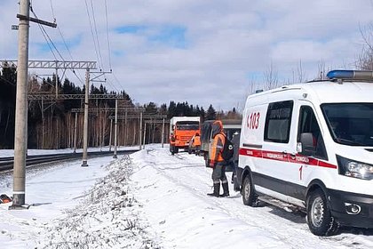 Российские рабочие ушли от одного товарного поезда и погибли под другим