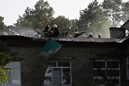 Названа причина пожара в больнице Новосибирска