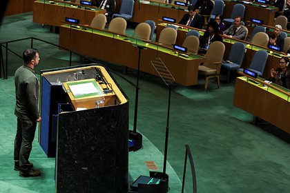 В Госдуме назвали речь Зеленского в ООН позором