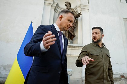 В Польше объяснили отмену встречи Дуды с Зеленским