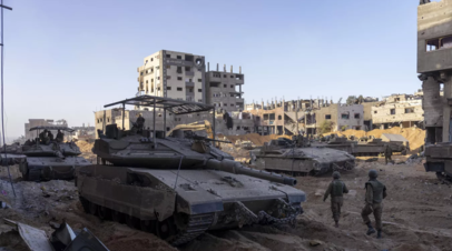 Al Jazeera: армия Израиля обстреливает лагерь беженцев «Джабалия» в секторе Газа