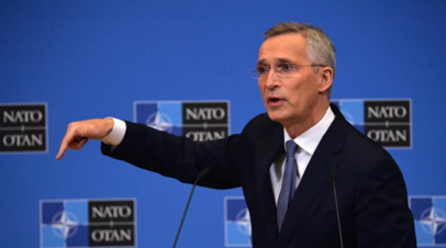 Столтенберг: НАТО не видит военной угрозы со стороны России