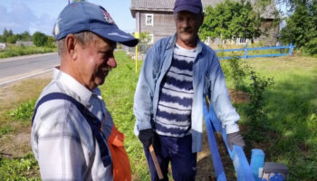 В карельской деревне умельцы своими силами обустраивают малую родину